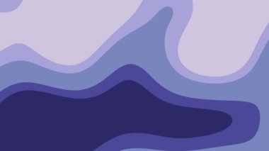 Soyut dalgalı lavanta mavisi ve koyu mavi tasarım. Arkaplan, dijital sanat projeleri, web tasarımı ve grafik kalıpları için elverişli.