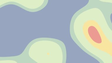 Pastel renkli soyut şekiller web tasarımı, sosyal medya grafikleri, sunumlar ve sanatsal projeler için uygun dalgalı arkaplan.