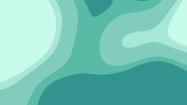 Katmanlı şekilli katmanlı yeşil dalgalı arkaplan dijital tasarım projeleri, sunumlar, web siteleri ve yaratıcı düzenler için idealdir..