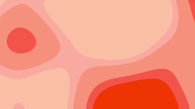 Soyut şeftali ve turuncu şekiller, arka plan, markalaşma veya modern sanatsal projeler için mükemmel, görsel olarak ilgi çekici bir tasarım oluşturur..