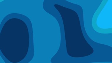 Derinlik ve doku için katmanlı soyut mavi şekiller, grafik tasarım projeleri, web sitesi arkaplanları veya sosyal medya içeriği için uygundur.