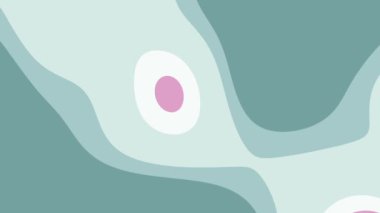 Sosyal medya gönderileri, web siteleri ve sunumlar için uygun soyut pastel mavi tasarım. Modern tarzda pembe dairesel organik şekiller..