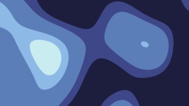 Soyut mavi şekiller dalgalı bir arka plan yaratır, web tasarımı, dijital sanat çalışması, sosyal medya grafikleri ve sunum slaytları için mükemmeldir.