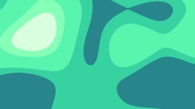 Soyut deniz mavisi ve yeşil şekiller modern arka planlar, dijital sanat projeleri veya benzersiz desenler için mükemmel bir dinamik tasarım yaratırlar..