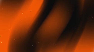 Turuncu ve siyah bulanık akış çizgileri; soyut arkaplanlar, dinamik tasarımlar, modern çizimler ve canlı sunumlar için uygun.