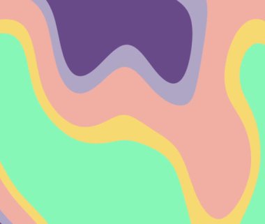 Yumuşak, soyut arka planlar için Pastel dalgalı şekiller, grafik tasarım projeleri, web sitesi arkaplanları, sosyal medya iletileri ve sunumlar için uygun.