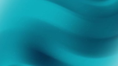 Teal dalgalı arka plan, dijital tasarımlar, sunumlar, web siteleri ve dinamik bir arkaplan gerektiren reklamlar için uygun küçük ışık benekleri ile.