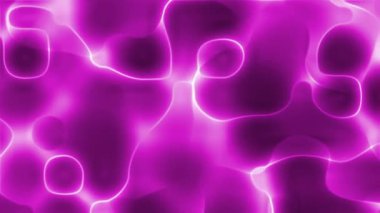 Parlayan pembe dalgalı çizgiler dijital tasarımlar, web siteleri, sosyal medya grafikleri ve sunumlar için uygun canlı ve soyut bir arkaplan oluşturur.