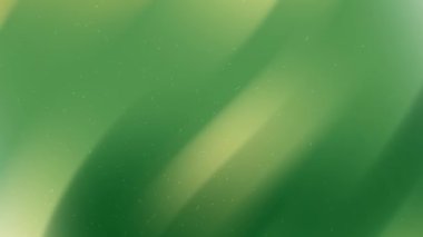 Işık çizgileri ve parçacıkları olan yeşil eğimli bir arkaplan. Dijital tasarım projeleri, sunumlar, sosyal medya grafikleri ve reklam materyalleri için ideal.