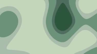 Soyut yeşil şekiller yatıştırıcı bir tasarım yaratır, arka planlar, web tasarımı, posterler veya sakinleştirici bir titreşim ile doğal temalı projeler için uygundur.