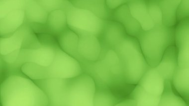 Dijital tasarımlar, sunumlar veya yatıştırıcı bir arkaplan gerektiren sanatsal projeler için uygun akış eğrileri olan soyut yeşil arkaplan.