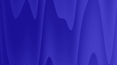 Modern estetik tasarım projeleri, sunumlar, web siteleri ve sanat eserleri için uygun dalgalı çizgilere sahip soyut mavi arkaplan.
