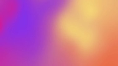 Mora, turuncuya ve pembe renklere sahip canlı gradyan arka plan, tasarımlar, duvar kağıtları, markalaşma ve sanatsal projeler için uygundur..