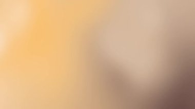 Arkaplan, web tasarımı ve soyut sanatsal projeler için uygun bulanık bej ve açık turuncu gradyan, sıcaklık ve yumuşaklık çağrıştırıyor.