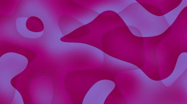 Soyut pembe ve mor şekiller modern ve sanatsal dokunuşlu özgeçmiş, tasarım projeleri, posterler ve dijital sanat için mükemmeldir..