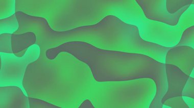 Grafik tasarım projeleri, web pankartları, sosyal medya gönderileri, sunumlar ve dijital sanat eserleri için uygun yeşil soyut bir arkaplan. Canlı tasarım.