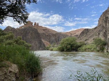 Charyn river in Almaty region