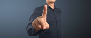 dokunmatik düğmesine basarak elle