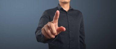 dokunmatik düğmesine basarak elle