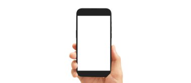 El ele tutuşan akıllı telefon aygıtı ve ekrana dokunma
