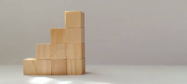 İnşaat blokları minimalist uzay fotoğrafçılığı kapalı alan yakın çekim büyüme kavramı