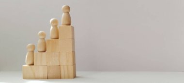 Takım büyümesi stratejileri ofis alanı bilgisini minimalist yakın çekim güçlendirme kavramları