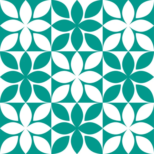 Motif Courbe Simple Motif Carrelage Forme Géométrique Art Textile Dessin — Image vectorielle