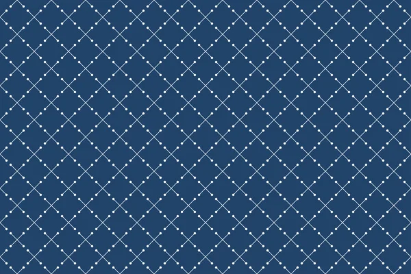 Ligne Géométrique Abstraite Minimaliste Motif Épuré Point Point Conception Illustration — Image vectorielle