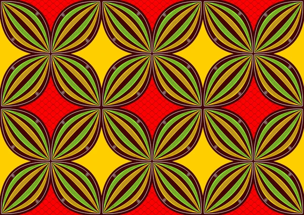 Abstract African Pattern Background Textile Art Tribal Abstract Hand Draw — Stockový vektor
