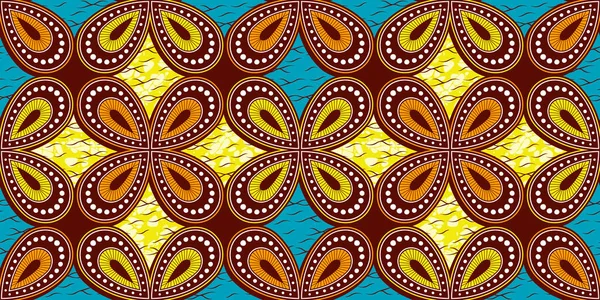 Abstrato Fundo Padrão Africano Arte Têxtil Tribal Abstrato Hand Draw —  Vetores de Stock