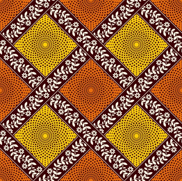 Abstract African Pattern Background Textile Art Tribal Abstract Hand Draw — Stockvektor
