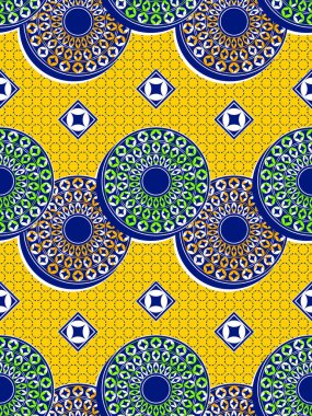 Modern Çember Afrika Tekstil Sanatı, Soyut Kusursuz Desen, Moda, Kumaş ve Kültürel Aksesuarlar İçin Üst üste binen Satır Sanatı