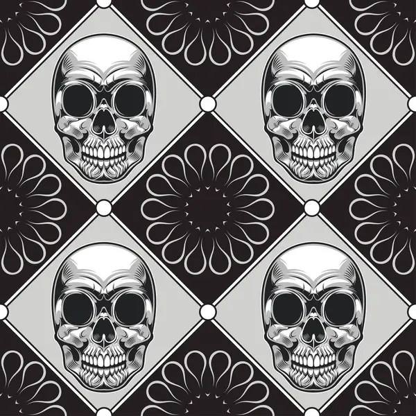 kafatası desensiz, resimli punk arkaplan, grafik tasarım sokak çizgi romanı, tekstil moda, kumaş baskısı, kıyafet, mendil veya afiş web sitesi