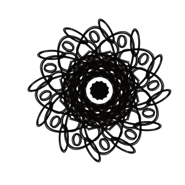 Renkli sayfalar, boyama kitapları ve boyama kağıtları için Siyah ve Beyaz El Mandala çizdi. Çiçek Süs Tasarım Şablonu. Etnik, girdap deseni, çiçek izole nesne. Çocuklar, Çocuklar ve Yetişkinler İçin Anti-Stres.