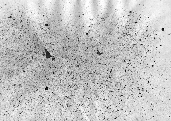 Watercolor Black and White Splash Background. Black Splashes on White Background. Space, Snow Blizzard, Star, Universe.