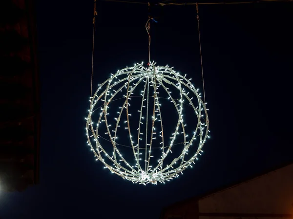 stock image christmas tree hanging on ceiling on background