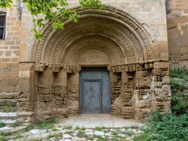 Huesca.Huesca 'daki Casbas Manastırı.