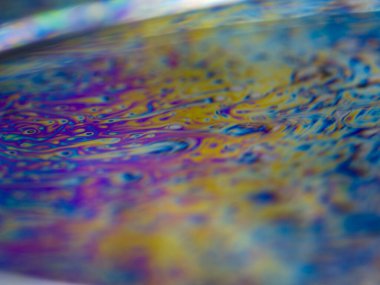 Suyu bol olan soyut bir arkaplan