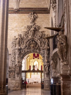 Seville, Endülüs, İspanya, Avrupa 'daki Seville Katedrali