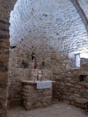 Eski Kudüs, İsrail 'de bir kilisenin içinde.