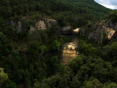 Dağların güzel manzarası
