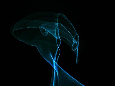 Siyah arkaplanda renkli neon ışık çizgileri. Parlak renklerde dönen soyut ışık yolları. Işık resminin bulanık hareketinin ormanları. Geceleri bulanık ışıklar. Kasıtlı kamera hareketi, ICM sahnesi