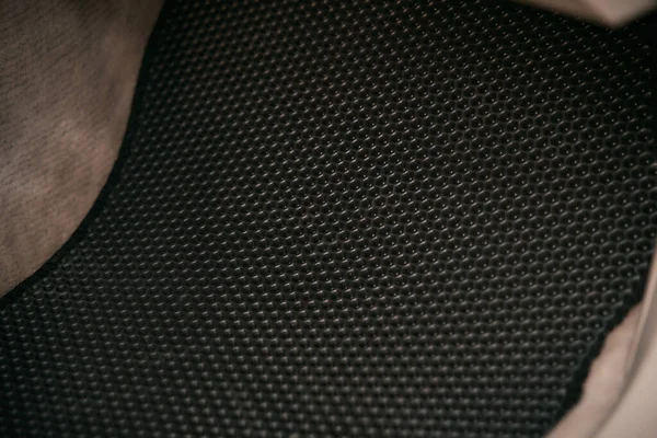 black EVA car floor mat first row