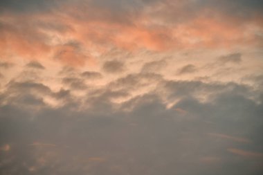 Rüya gibi gökyüzü doğal arka plan. Gökyüzü değişimi için doğa soyut resim kullanımı.