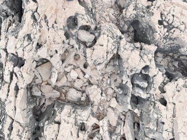 Islak taş deniz kıyısı arka plan dokusu