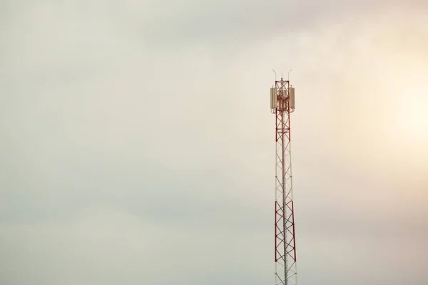 디지털 변신을 지원한다 Lte Internet Things Advanced Telecommunication Antenna Technology — 스톡 사진