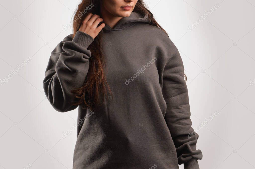 Logo-Branded Hoodie Mockup. Elevate Your Brand with Stylish Streetwear
