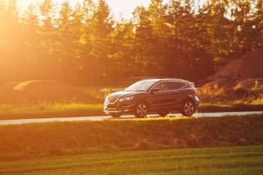 Lüks birinci sınıf spor kentsel elektrik aile güç modeli iş dünyası modern sanat tasarım vektör şablonu izole edilmiş arka plan