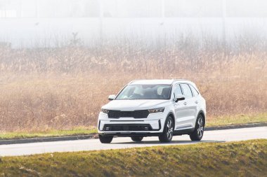 Geniş, modern aile arabası. Güvenlik ve off-road yetenekleri