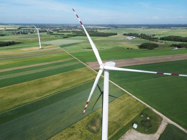 Geniş alanlarda rüzgar türbini destekleyen AB noktaları
